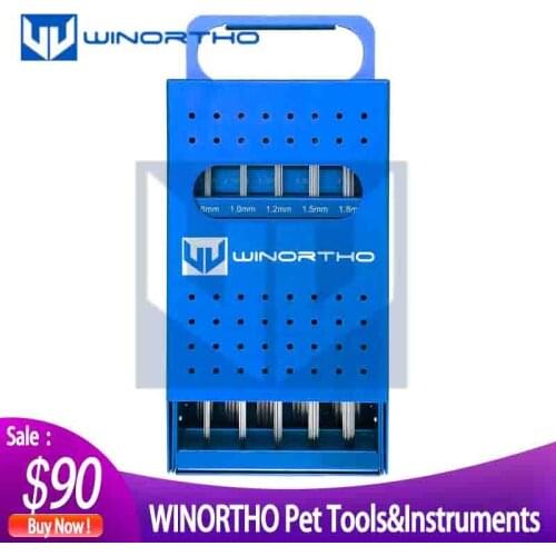 Kirschner wire case orthopedic instrument box container veterinary equipment pin implants pet surgical tools