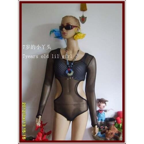 Transparent Thin Elastic Force Mesh Connect The Clothes Of Body CQ42 60