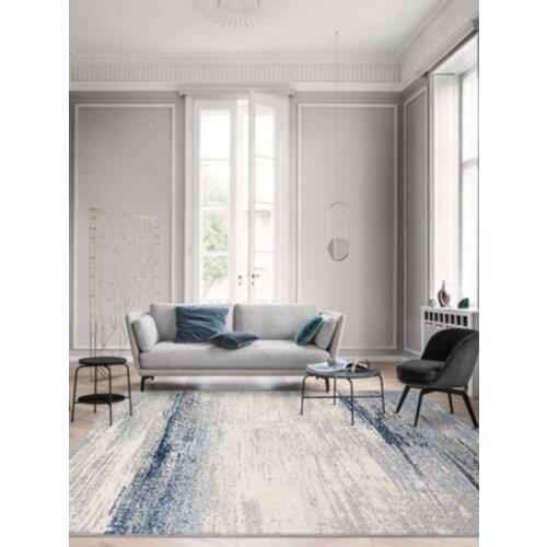 Modern Minimalist Style Light Luxury Carpet Abstract Nordic Living Room Coffee Table Cushion Pop Chinese Style