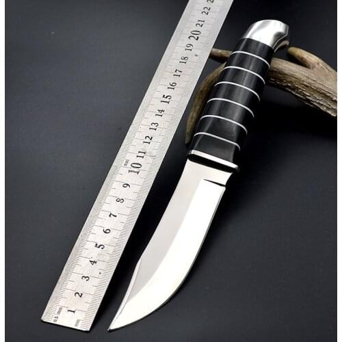 Outdoor high hardness fruit knife, survival multi-function saber, small straight knife, camping knife