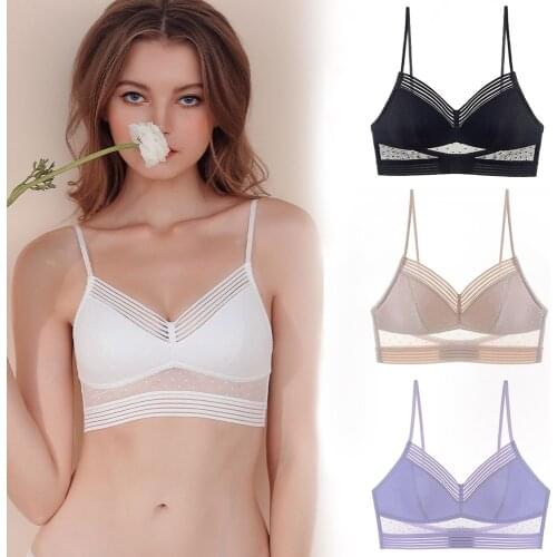 Women White Crop Top Seamless Push Up Underwear Female Tank Top Sexy Bralette Top Fashion Low Back Camisole Intimates Tube Tops