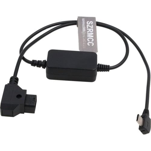 USB C Type-C Mobile Phone Pad Tablet Device to D-tap Quick Charging Power Cable for V-Mount Gold-Mount PowerTap