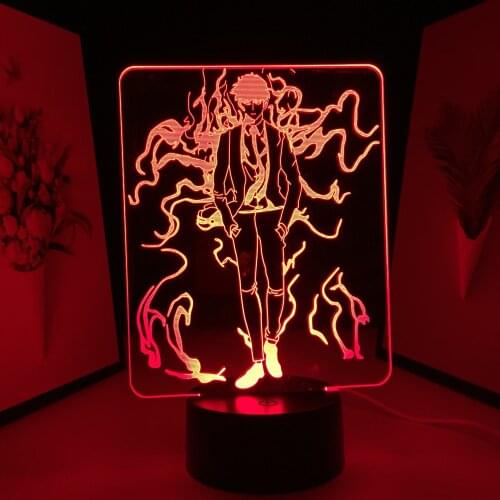 Anime Figure USB Link Charging Manga Lamp Multi Color Conversion With Remote Control Compact And Convenient Neon Lamp