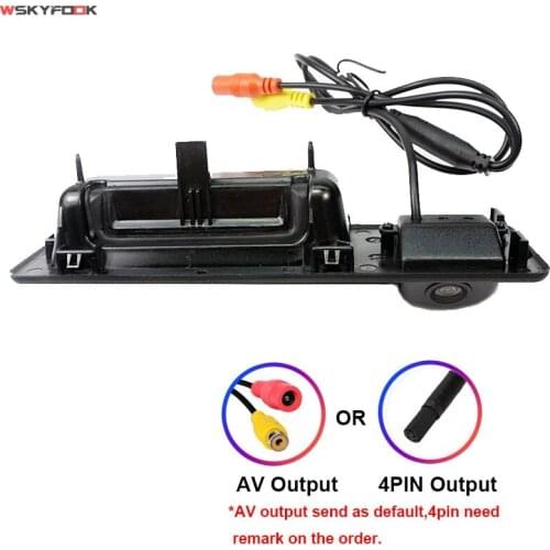 Car Special Trunk Handle Rear Camera For BMW 3 Series 5 X3 Series F10 F11 F25 F30 Reverse Parking Camera