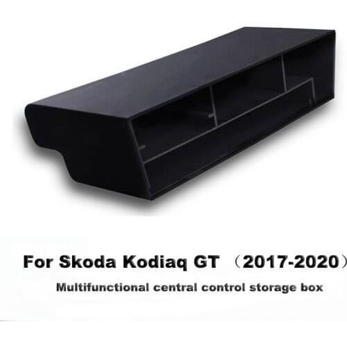 For Skoda Kodiaq GT Central Control Organizer Containers Center Console Storage Box Interior Modification Special