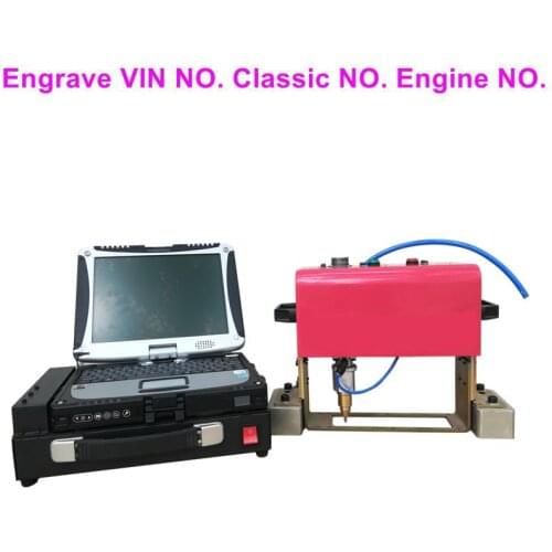 Looking for dealer in russia stainless steel cnc Hand held metal engraving machine pneumatic portable marking machine 14040