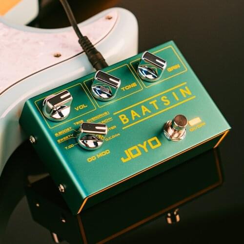 JOYO R-11 electric guitar overload distortion single piece effector 8 kinds of classic overload and distortion timbre