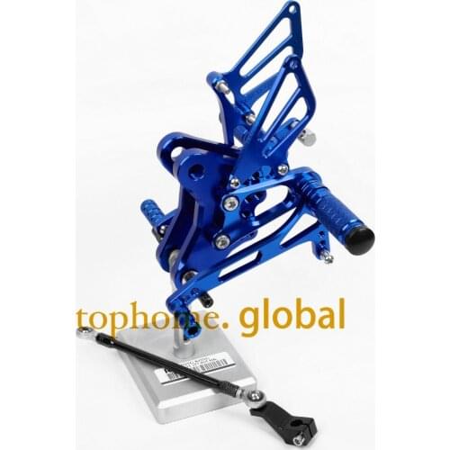 Motorcycle CNC Rearsets For HONDA CBF150 foot pegs Blue Colour Foot Pegs Rear Set