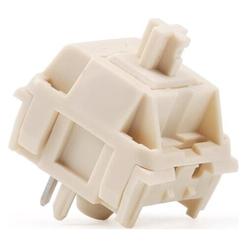 Novelkey Cream x linear milk shaft switch Custom mechanical keyboard shaft body ice cream shaft