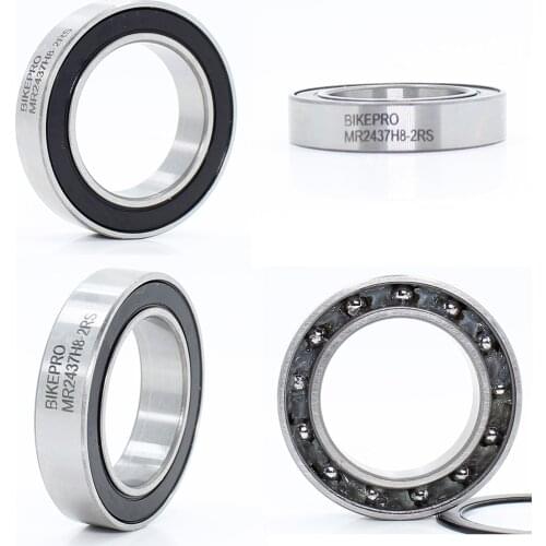 MR2437H8-2RS Bearing 24*37*8 mm ( 1 PC ) ABEC-3 MR 24378 RS Bicycle BB Bracket Bottom 24 37 8 Balls Bearings