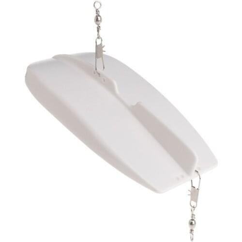 Diving Board Fishing Trolling Adjustable Artificial Bait Plastic Sea Diver Plate