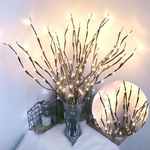 7set/5set Simulation Tree Branch 20 LED Light String Christmas Decorations for Home Christmas Tree Decorations New Years Decor
