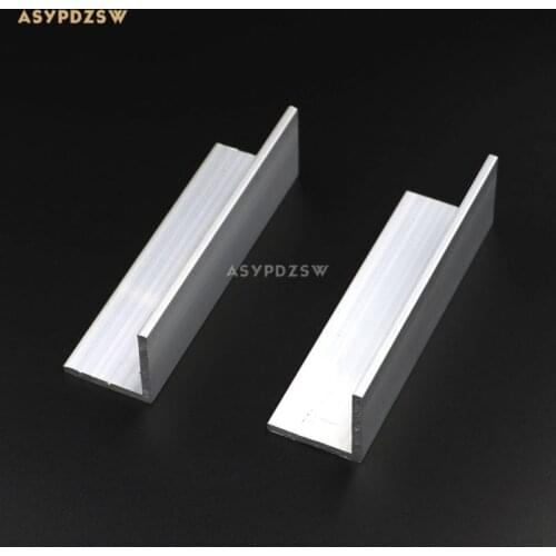 2 PCS Angle aluminum heat sink for DIY Audio project L20 Power amplifier DIY match heat sink