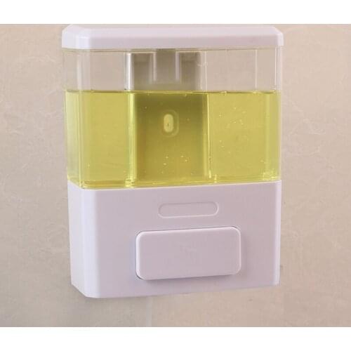 350ml Single Liquid Soap Dispenser Wall Mount Lavatory Bath Shower Accessories