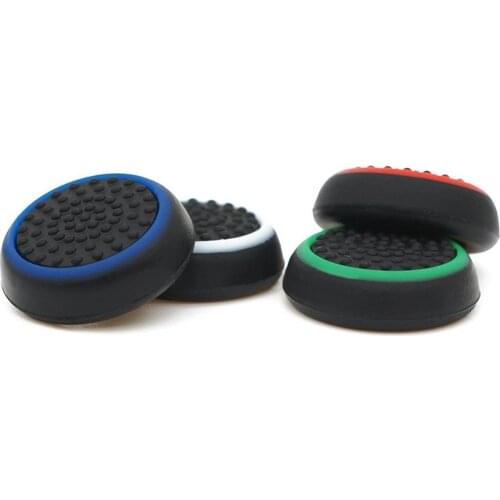 4Pcs Controller Thumb Silicone Stick Grip Cap Cover For PS3 PS4 XBOX ONE for PlayStation 4 PS4/PS3/PS2 Controller Accessory