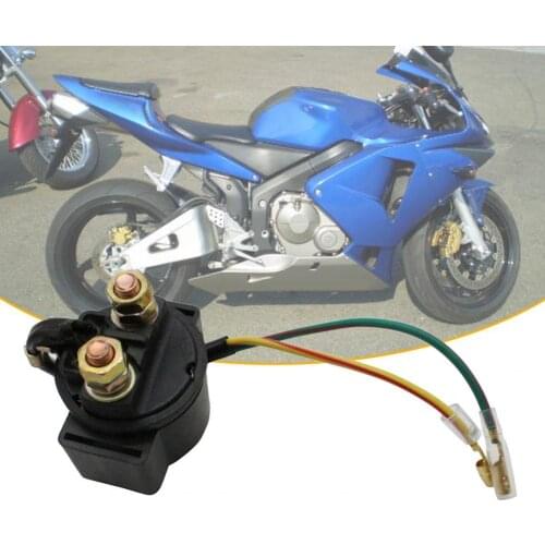 50% Hot Sales Starter Solenoid Relay Professional Replacement Black Durable Motorcycle Solenoid Relay RL1540RE115AR for Honda AT
