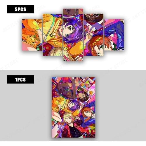 Anime Poster Wonder Egg Priority Poster Decorative Painting Canvas Wall Art Living Room Posters Bedroom Painting Artwork