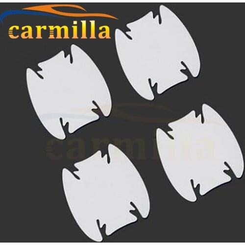 Carmilla Car Exterior Protection Film Door Bowl Sticker for Ford Ecosport Fiesta 2013 2014 2015 2016 2017 Accessories