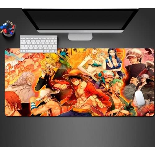 Innovation Sells Sea Thief King Cartoon Mousepad Game Player Computer Keyboard Table Mats Not Roll Side Cool Pad Halloween Gift