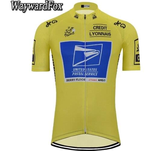 Classic retro Mountain Bike Cycling Jersey Short Sleeve Breathable Cycling Clothing pro team MTB Bicycle Jersey Maillot Ciclismo