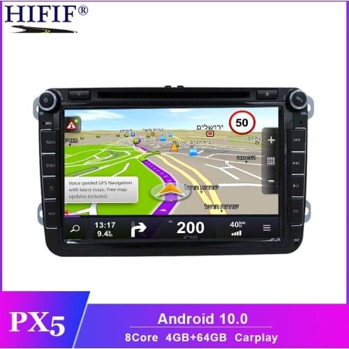 Android 10 multimedia 2 DIN CAR GPS For Seat Altea Leon Toledo volkswagen Passat b6 POLO golf 5 golf 6 touran passat CC Caddy