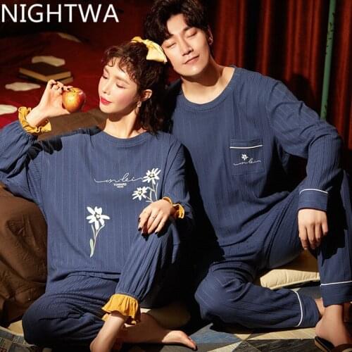 NIGHTWA Women's Long Pajamas