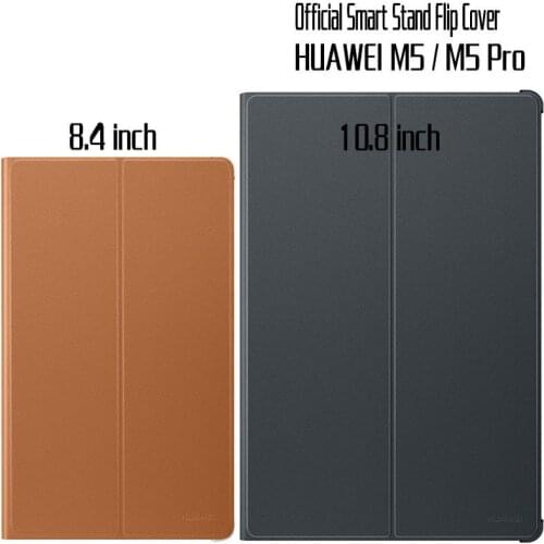 Original Official Smart Leather Case Flip Cover for Huawei MediaPad M5 8.4'' M5/M5pro 10.8"