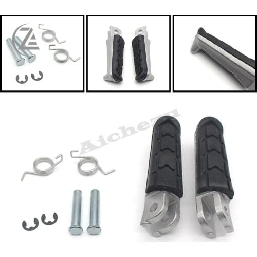 ACZ Motorcycle Accessories Front Footrests Foot Peg For HONDA CB400 VTEC VTEC400 CBR600 1999-2010 CBR1100XX 1999-2006 CB1300