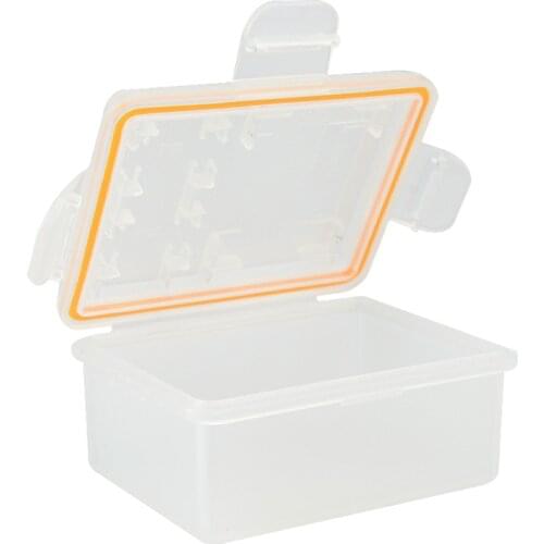 KingMa 10PCS Plastic Battery Holder Case Battery Storage Box For FUJIFILM NP-235 Battery X-T4 XT4