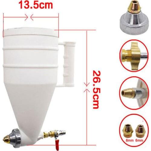 Spraying machine Diatom mud spray gun exterior wall construction paint spray gun real stone paint spray gun tool