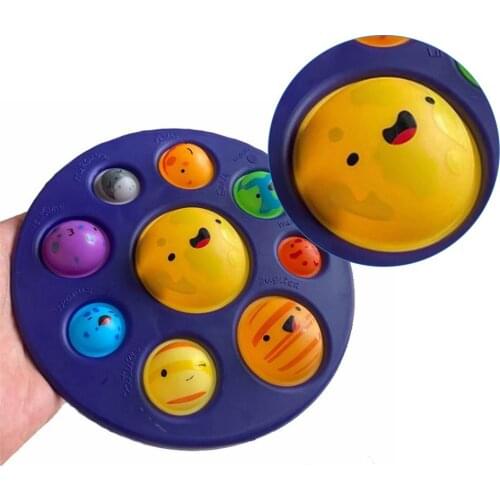 Simple Dimple Fidget Toy Push Bubble Fidget Sensory Toy Antistress Board Toy Adult Children Squishy Squeeze Toy Антистресс