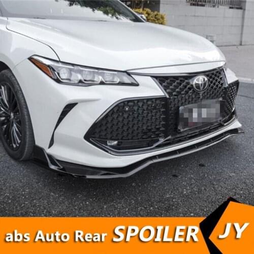 For Toyota Avalon Body kit spoiler 2019-2020 For Toyota Avalon ABS Rear lip rear spoiler front Bumper Diffuser Bumpers Protector