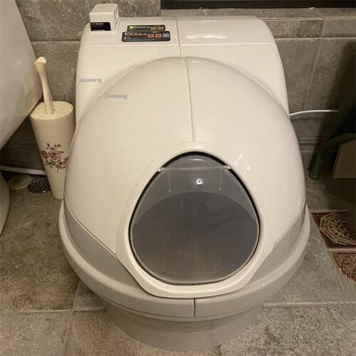 Smart Electric Enclosed Cat Training Litter Box Anti-splashing Cats Self Cleaning Toilet Deodorizing Pets Shoveling Poop Machine