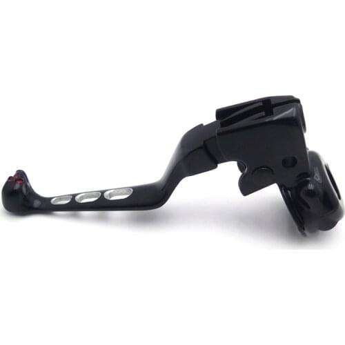 Aftermarket free shipping motorcycle parts Skull Clutch Lever Mount Bracket For Harley davidson Softail Breakout Dyna Super Glid