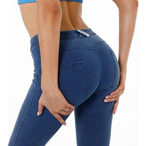 2019 Women Yoga Pants With Resistance Bands Girls Jeans Slim Shaping Pants Sport Tranning Running Gym Workout Fitness Leggings