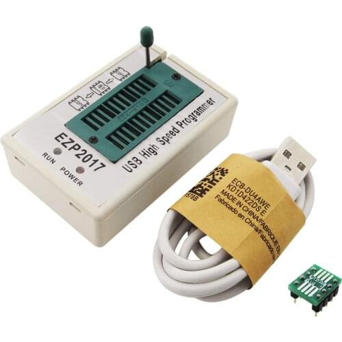 1LOT EZP2017 High-speed USB SPI Programmer Support24 25 93 EEPROM 25 Flash BIOS Chip in stead of EZP2010 EZP2013 EZP2014