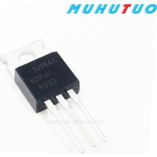 10PCS NDP6020P NDP6020 MOSFET P-CH 20V 24A TO-220 In Stock