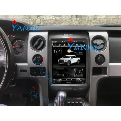 12.1 inch Vertical screen android 9.0 car gps multimedia For-FORD F150 2014 2015 2016 video auto radio player car navigaton ster