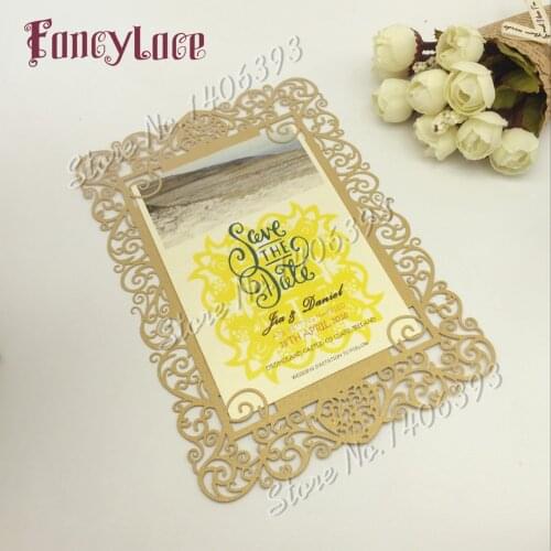 12x17cm Laser Cut Lace Love Heart Table Place Card diy Wedding party menu card 20 pcs/lot 24 colors can be chose Free Shipping