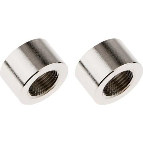 2pcs Durable M18x1.5mm O2 Oxygen Sensor Bung Adapter Exhaust Base Nut 304 Stainless Steel