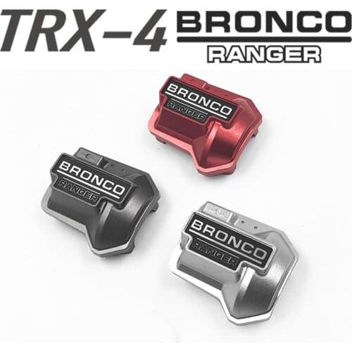 Remote Control Car TRX-4 Ford BRONCO Metal Bridge Cover Axle Shell Guard 1pc
