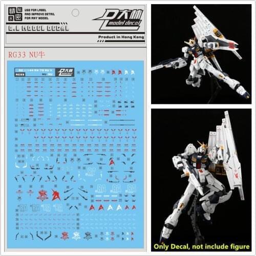 D.L high quality Decal water paste For Bandai RG 1/144 RX-93 V ka Gundam & floating gun DL160