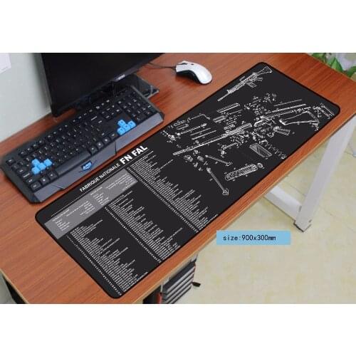 Fnfal mouse pad 900x300x3mm pad to mouse notbook computer mousepad hkmp5 gaming padmouse gamer Popular keyboard mouse mats