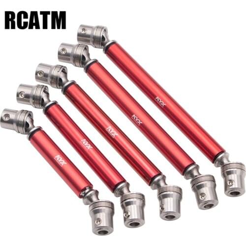 Simulation Climbing Car Stainless Steel Transmission Shaft CVD for 1/10 RC Crawler Car AXIAL Wraith RR10 DIY