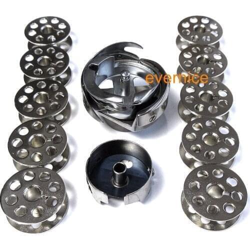 Und/Trim Hook +Bobbin Case + Bobbin For Juki Dnu-241 261H Dnu-1541 Dsc-246 246V