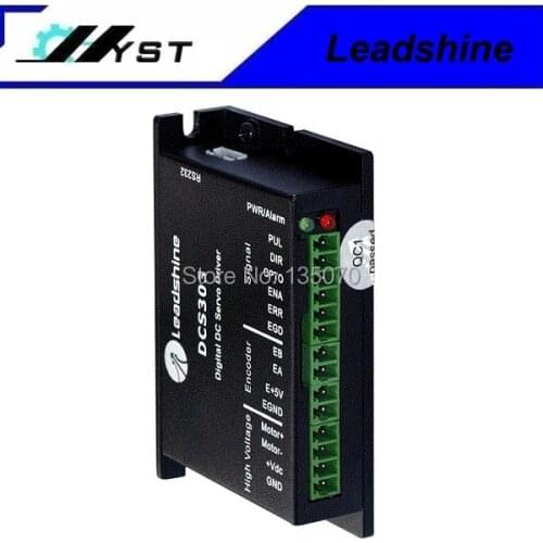 Leadshine servo drive DCS303 - Brushed DC Servo Drive; Max 30 VDC / 15A; Single-Ended Encoder Input