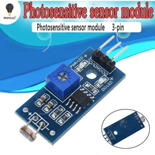 Free Shipping Photosensitive Sensor Module Light Detection Module for Arduino