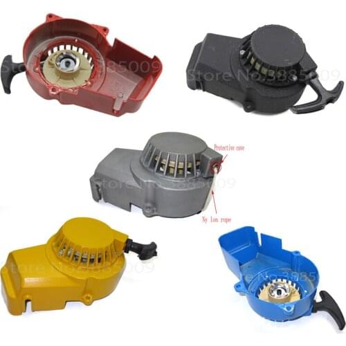 Wholesale black Aluminum Pull Starter Start 49cc Mini Pocket Bikes ATVs Quad 49cc Mower Engines