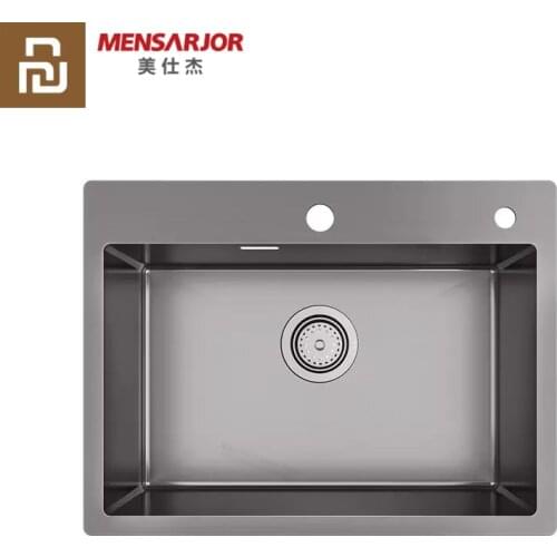 Original Youpin MENSARJOR Stainless Steel Kitchen Nano Sink Kitchen Multi-Function Combination Hand-made Sink Nano Coating Sink