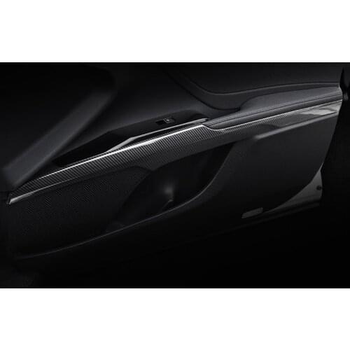 Interior Decoration Strips Moulding Trim Door Edge Cover For Toyota Camry 8th 2018 2019 car styling
